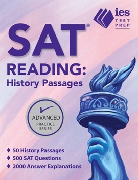 Paperback SAT Reading: History Passages Book