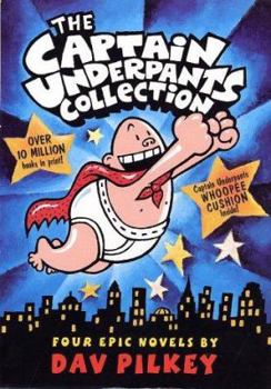 Paperback Captain Underpants Collection [With Whoopie Cushion] Book