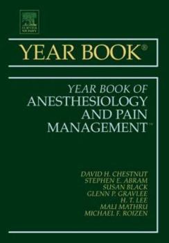 Hardcover Year Book of Anesthesiology and Pain Management: Volume 2006 Book