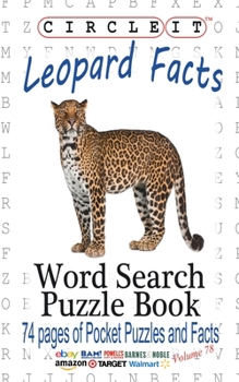 Paperback Circle It, Leopard Facts, Word Search, Puzzle Book