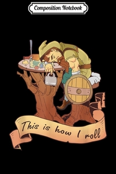 Composition Notebook: Fun How I Roll Tabletop Gaming Gif Dragons D20 Dice Journal/Notebook Blank Lined Ruled 6x9 100 Pages