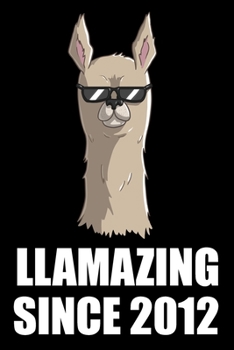 7th Birthday Llamazing: Blank Lined Journal, Happy 7th Birthday 7 Year Old Gift For Boys And Girls