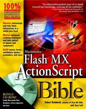 Paperback Macromedia Flash MX ActionScript Bible [With CDROM] Book