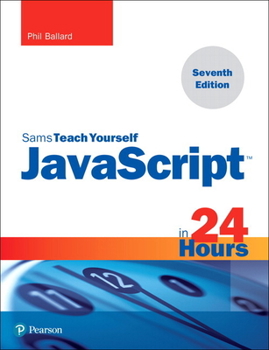 Paperback JavaScript in 24 Hours, Sams Teach Yourself Book