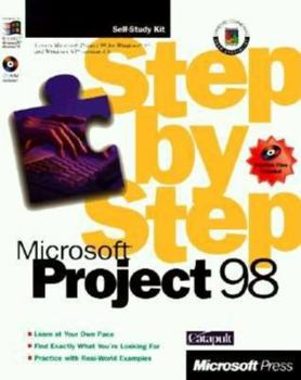 Paperback Microsoft Project 98 Step by Step [With *] Book