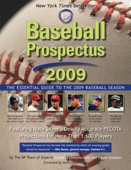 Paperback Baseball Prospectus: The Essential Guide to the 2009 Baseball Season Book