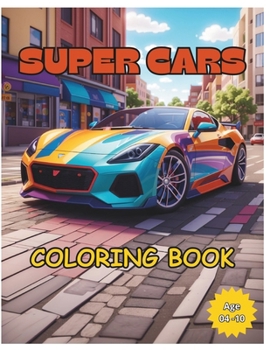 Paperback Super Cars: Coloring Book