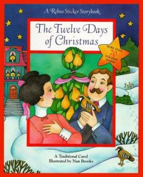 Paperback The Twelve Days Of Christmas: Rebus Sticker Storybooks Book