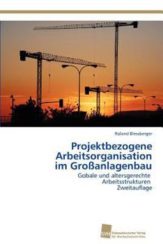 Paperback Projektbezogene Arbeitsorganisation im Großanlagenbau [German] Book