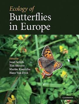 Paperback Ecology of Butterflies in Europe Book