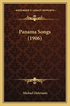 Paperback Panama Songs (1906) Book