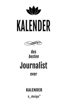Kalender für Journalisten / Journalist / Journalistin: _ Wochen-Planer 2020 / Tagebuch / Journal für das ganze Jahr: Platz für Notizen, Planung / ... Erinnerungen und Sprüche (German Edition)