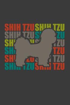 Shih Tzu: 100 leere linierte College Seiten ca. A5 (6"x9" niches) für Hundefreunde, Hundemütter und Hundeväter, Jungen, Mädchen, Kinder und Schülerinnen (German Edition)