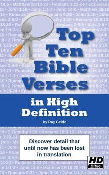 Paperback Top Ten Bible Verses in High Definition: Discover detail that until now has been lost in translation Book