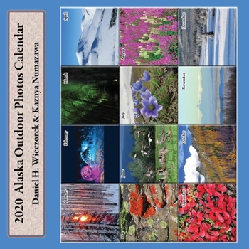 Paperback 2020 Alaska Outdoor Photos Calendar Book