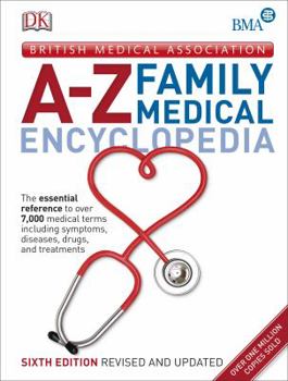 Hardcover Bma A-Z Family Medical Encyclopedia Book