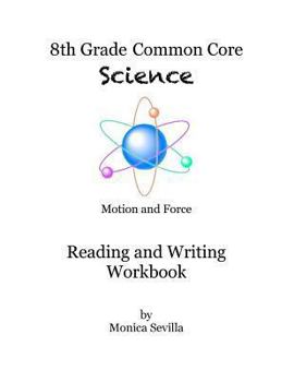 Paperback 8th grade Science Motion and Forces Workbook Book