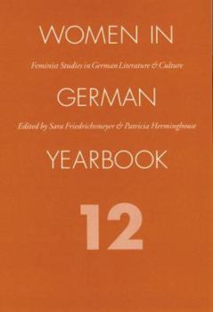 Paperback Women in German Yearbook, Volume 12 Book