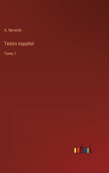 Hardcover Teatro español: Tomo 1 [Spanish] Book