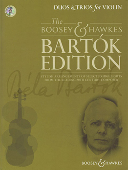 Paperback Bartok Duos & Trios for Violin Book
