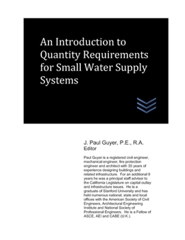 An Introduction to Quantity Requirements for Small Water Supply Systems