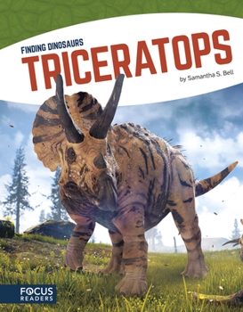 Library Binding Triceratops Book
