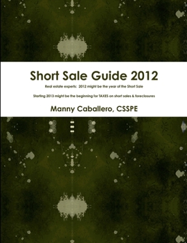 Paperback Short Sale Guide 2012 Book