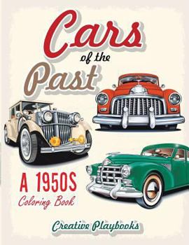 Paperback Cars of the Past: A 1950s Coloring Book