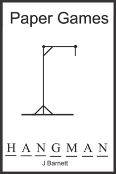 Paperback Paper Games: Hangman Book
