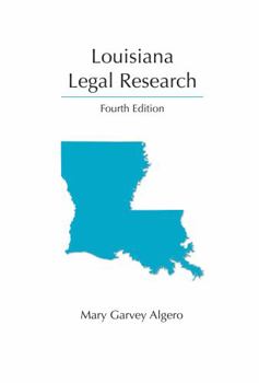 Paperback Louisiana Legal Research Book