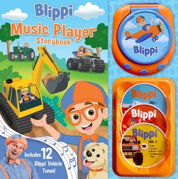 Hardcover Blippi: Music Player Storybook Book
