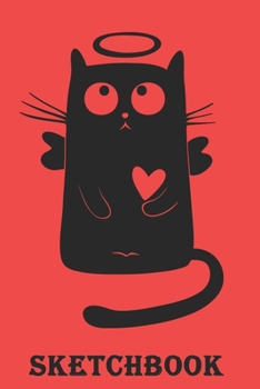 Sketchbook: kitten sketchbook-120 pages(6"x9") Matte cover Finish