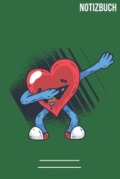 Notizbuch Gepunktet Dab Cooles Herz: A5  Notebook • 111 Seiten  • Extra  Kalender 2020 •  Einzigartig •  Dotgrid •  Dotted •  Punktraster  • Geschenk • Geschenkidee (German Edition)