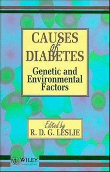 Hardcover Causes of Diabetes: Genetic and Environmental Factors Book