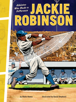 Paperback Jackie Robinson: Athletes Who Made a Difference Book