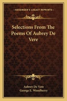 Selected Poems of Aubrey de Vere