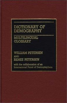 Hardcover Dictionary of Demography: Multilingual Glossary Book