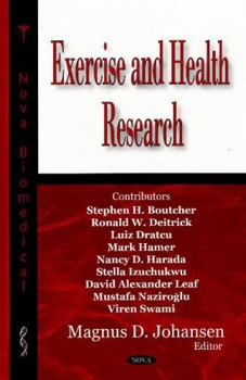 Hardcover Exercise and Health Research Book