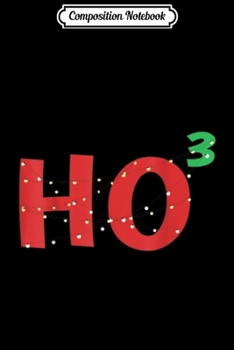 Composition Notebook: Christmas Math Nerd HOHOHO Christmas Lights  Journal/Notebook Blank Lined Ruled 6x9 100 Pages