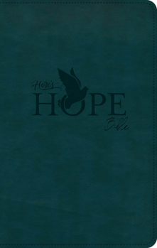 Imitation Leather CSB Here's Hope Bible, Dark Teal Leathertouch Book