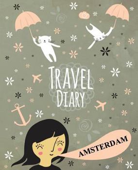 Paperback Travel Diary Amsterdam Book