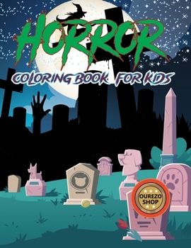 Horror Coloring Book For Kids
