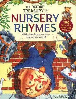 Hardcover The Oxford Treasury of Nursery Rhymes Book