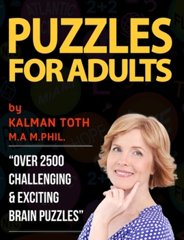 Paperback Puzzles for Adults Book