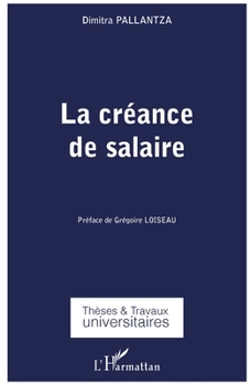 Paperback La créance de salaire [French] Book