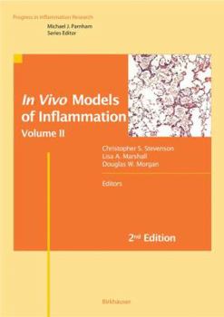 Hardcover In Vivo Models of Inflammation: Volume 2 Book
