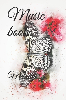 Paperback Music notebook: Melody Book