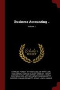 Paperback Business Accounting ..; Volume 1 Book