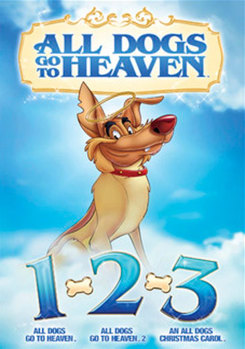 DVD All Dogs Go To Heaven 1, 2 & 3 Book
