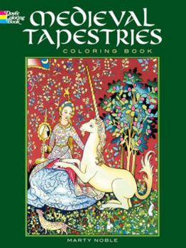 Paperback Medieval Tapestries Coloring Book